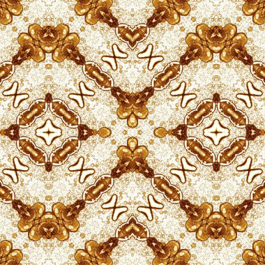 Seamless chaotic pattern. Abstract art background. Seamless texture. Modern background. Mandala