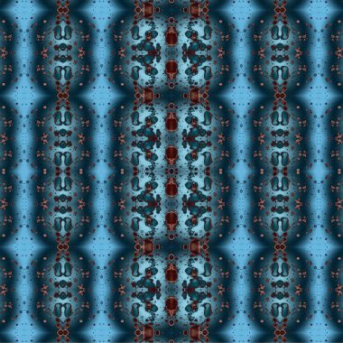 Kusursuz kaotik şablon. Soyut moda arka planı. Kusursuz bir doku. Modern arka plan. Kaleydoskopik