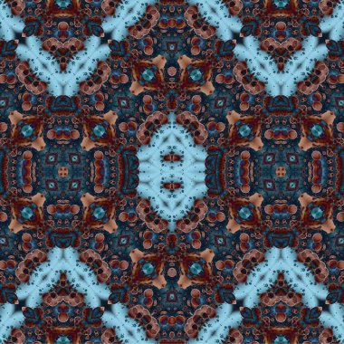 Kusursuz kaotik şablon. Soyut moda arka planı. Kusursuz bir doku. Modern arka plan. Kaleydoskopik