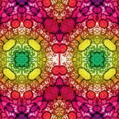 Kusursuz kaotik şablon. Soyut moda arka planı. Kusursuz bir doku. Modern arka plan. Kaleydoskopik