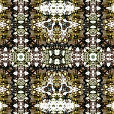 Kusursuz kaotik şablon. Soyut moda arka planı. Kusursuz bir doku. Modern arka plan. Kaleydoskopik