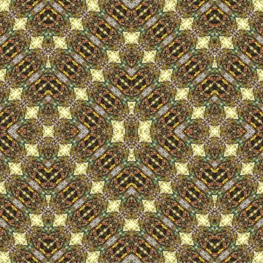 Kusursuz kaotik şablon. Soyut sanat geçmişi. Kusursuz bir doku. Modern arka plan. Mandala