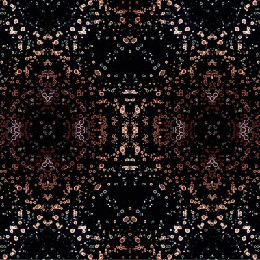 Kusursuz kaotik şablon. Soyut moda arka planı. Kusursuz bir doku. Modern arka plan. Kaleydoskopik