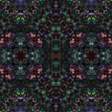 Kusursuz kaotik şablon. Soyut moda arka planı. Kusursuz bir doku. Modern arka plan. Kaleydoskopik