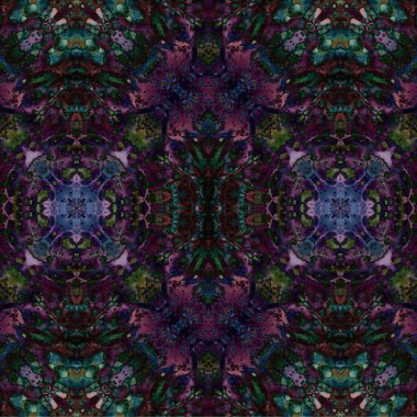 Kusursuz kaotik şablon. Soyut moda arka planı. Kusursuz bir doku. Modern arka plan. Kaleydoskopik