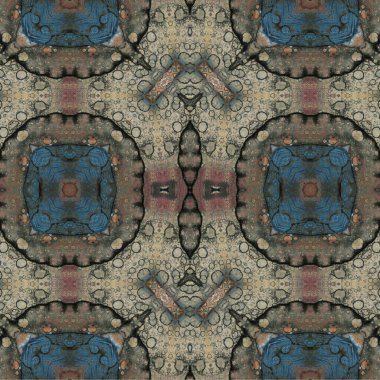 Kusursuz kaotik şablon. Soyut moda arka planı. Kusursuz bir doku. Modern arka plan. Kaleydoskopik