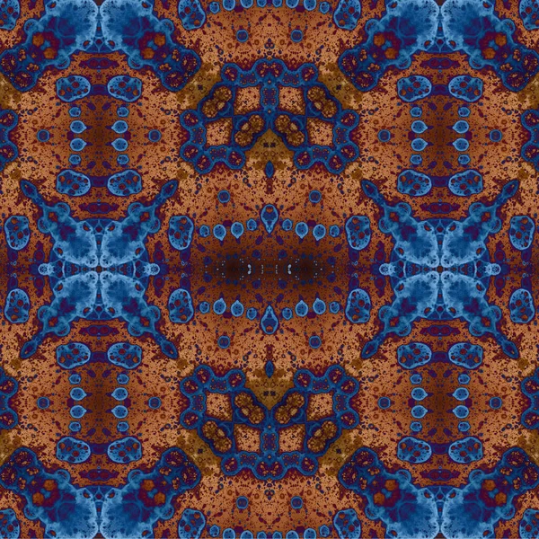 Kusursuz kaotik şablon. Soyut sanat geçmişi. Kusursuz bir doku. Modern arka plan. Mandala