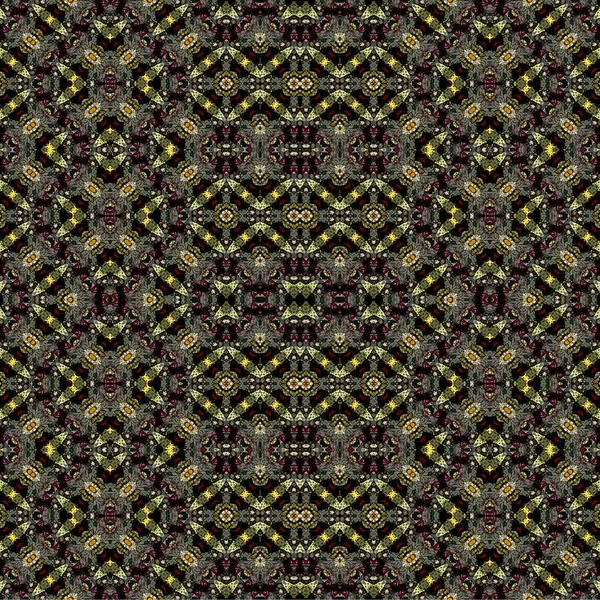 Kusursuz kaotik şablon. Soyut sanat geçmişi. Kusursuz bir doku. Modern arka plan. Mandala