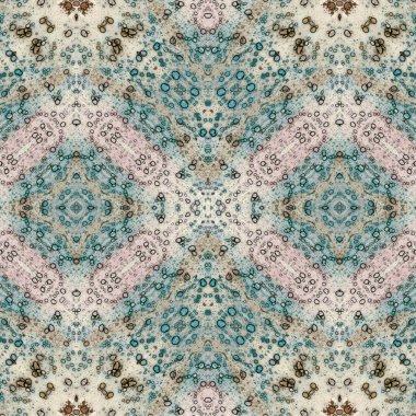 Kusursuz kaotik şablon. Soyut sanat geçmişi. Kusursuz bir doku. Modern arka plan. Mandala