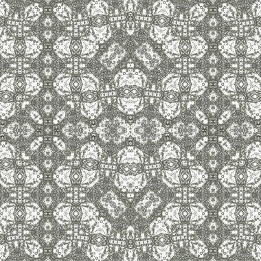 Kusursuz kaotik şablon. Soyut sanat geçmişi. Kusursuz bir doku. Modern arka plan. Mandala