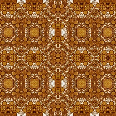 Kusursuz kaotik şablon. Soyut sanat geçmişi. Kusursuz bir doku. Modern arka plan. Mandala