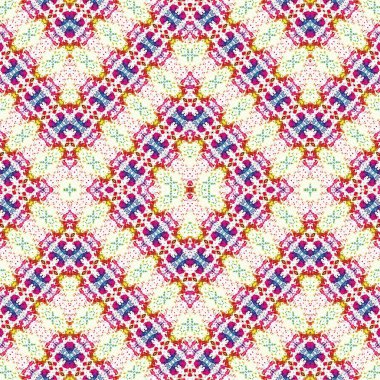 Kusursuz kaotik şablon. Soyut sanat geçmişi. Kusursuz bir doku. Modern arka plan. Mandala