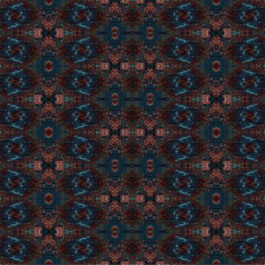 Kusursuz kaotik şablon. Soyut sanat geçmişi. Kusursuz bir doku. Modern arka plan. Mandala