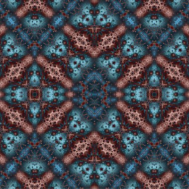 Kusursuz kaotik şablon. Soyut moda arka planı. Kusursuz bir doku. Modern arka plan. Kaleydoskopik