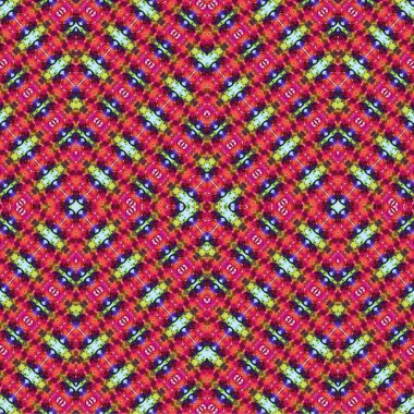 Kusursuz kaotik şablon. Soyut sanat geçmişi. Kusursuz bir doku. Modern arka plan. Mandala