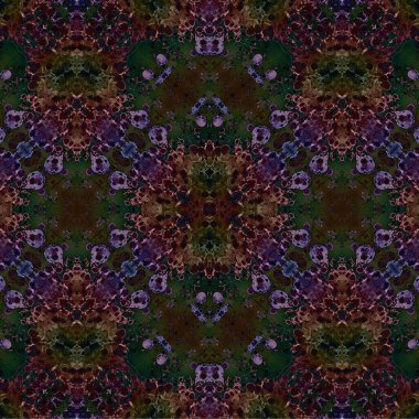 Kusursuz kaotik şablon. Soyut moda arka planı. Kusursuz bir doku. Modern arka plan. Kaleydoskopik