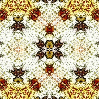 Kusursuz kaotik şablon. Soyut sanat geçmişi. Kusursuz bir doku. Modern arka plan. Mandala