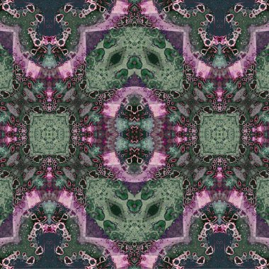 Seamless chaotic pattern. Abstract trendy background. Seamless texture. Modern background. Kaleidoscopic