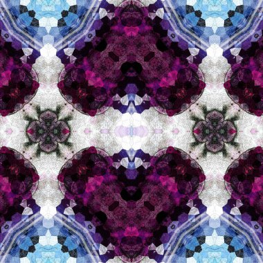 Kusursuz kaotik şablon. Soyut moda arka planı. Kusursuz bir doku. Modern arka plan. Kaleydoskopik