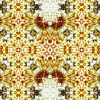 Kusursuz kaotik şablon. Soyut sanat geçmişi. Kusursuz bir doku. Modern arka plan. Mandala