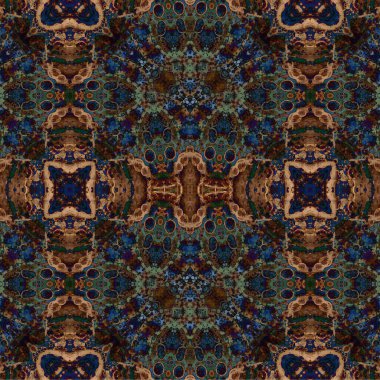 Kusursuz kaotik şablon. Soyut moda arka planı. Kusursuz bir doku. Modern arka plan. Kaleydoskopik