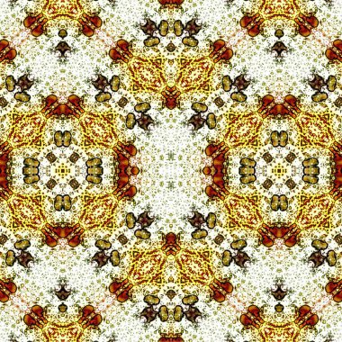 Kusursuz kaotik şablon. Soyut sanat geçmişi. Kusursuz bir doku. Modern arka plan. Mandala