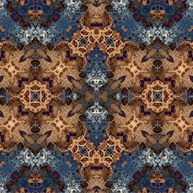 Kusursuz kaotik şablon. Soyut moda arka planı. Kusursuz bir doku. Modern arka plan. Kaleydoskopik