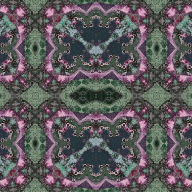 Seamless chaotic pattern. Abstract art background. Seamless texture. Modern background. Mandala