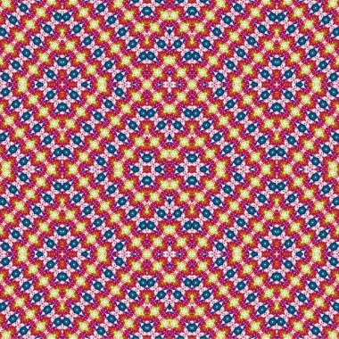 Kusursuz kaotik şablon. Soyut sanat geçmişi. Kusursuz bir doku. Modern arka plan. Mandala