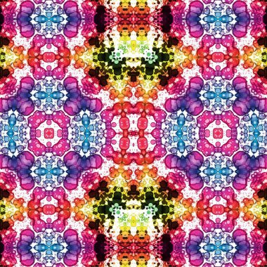 Kusursuz kaotik şablon. Soyut moda arka planı. Kusursuz bir doku. Modern arka plan. Kaleydoskopik