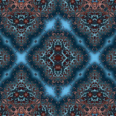 Kusursuz kaotik şablon. Soyut moda arka planı. Kusursuz bir doku. Modern arka plan. Kaleydoskopik