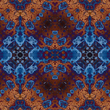 Kusursuz kaotik şablon. Soyut moda arka planı. Kusursuz bir doku. Modern arka plan. Kaleydoskopik