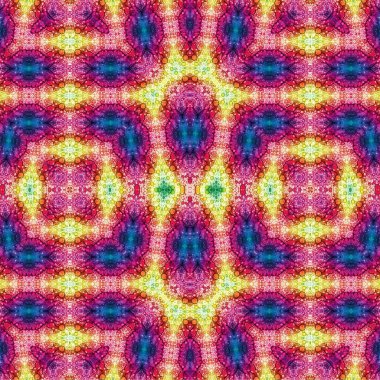 Kusursuz kaotik şablon. Soyut sanat geçmişi. Kusursuz bir doku. Modern arka plan. Mandala