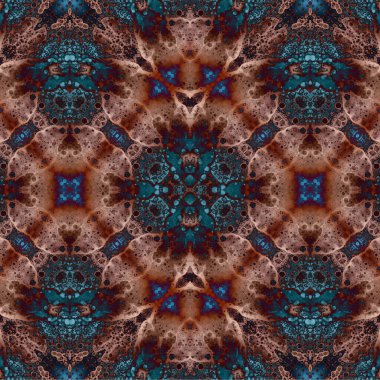 Kusursuz kaotik şablon. Soyut moda arka planı. Kusursuz bir doku. Modern arka plan. Kaleydoskopik