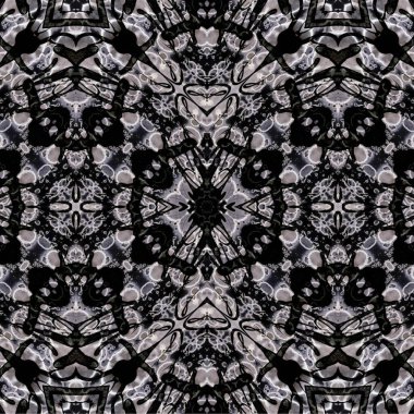 Kusursuz etnik düzen. Soyut retro arka plan. Kusursuz bir doku. Simetrik arkaplan. Sanat dokusu