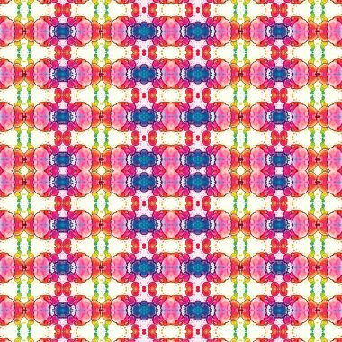 Kusursuz kaotik şablon. Soyut sanat geçmişi. Kusursuz bir doku. Modern arka plan. Mandala