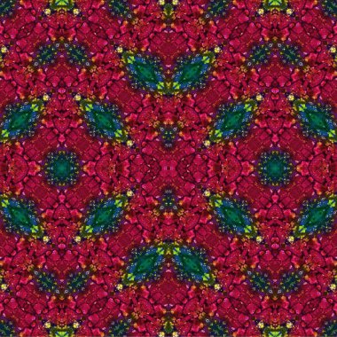 Kusursuz kaotik şablon. Soyut sanat geçmişi. Kusursuz bir doku. Modern arka plan. Mandala