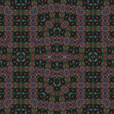 Kusursuz kaotik şablon. Soyut sanat geçmişi. Kusursuz bir doku. Modern arka plan. Mandala