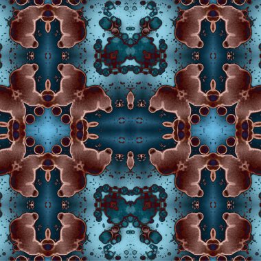 Kusursuz kaotik şablon. Soyut moda arka planı. Kusursuz bir doku. Modern arka plan. Kaleydoskopik