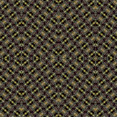 Kusursuz kaotik şablon. Soyut sanat geçmişi. Kusursuz bir doku. Modern arka plan. Mandala