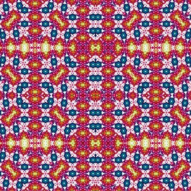 Kusursuz kaotik şablon. Soyut sanat geçmişi. Kusursuz bir doku. Modern arka plan. Mandala