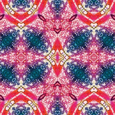 Kusursuz kaotik şablon. Soyut sanat geçmişi. Kusursuz bir doku. Modern arka plan. Mandala