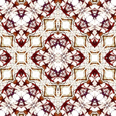 Kusursuz kaotik şablon. Soyut sanat geçmişi. Kusursuz bir doku. Modern arka plan. Mandala