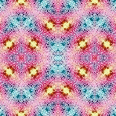 Kusursuz kaotik şablon. Soyut sanat geçmişi. Kusursuz bir doku. Modern arka plan. Mandala