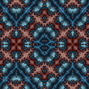 Kusursuz kaotik şablon. Soyut moda arka planı. Kusursuz bir doku. Modern arka plan. Kaleydoskopik