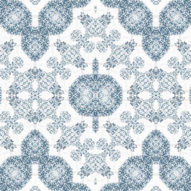 Kusursuz kaotik şablon. Soyut sanat geçmişi. Kusursuz bir doku. Modern arka plan. Mandala