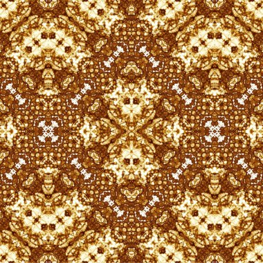 Kusursuz kaotik şablon. Soyut sanat geçmişi. Kusursuz bir doku. Modern arka plan. Mandala