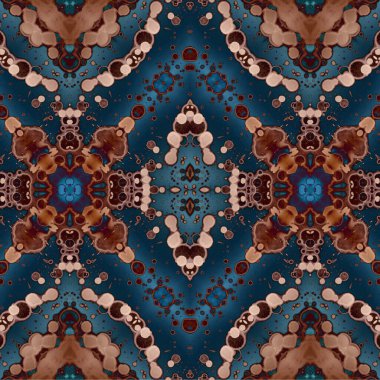 Kusursuz kaotik şablon. Soyut moda arka planı. Kusursuz bir doku. Modern arka plan. Kaleydoskopik