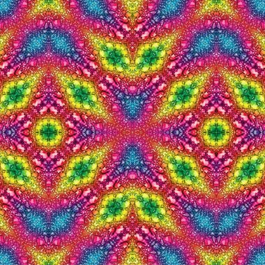 Kusursuz kaotik şablon. Soyut sanat geçmişi. Kusursuz bir doku. Modern arka plan. Mandala