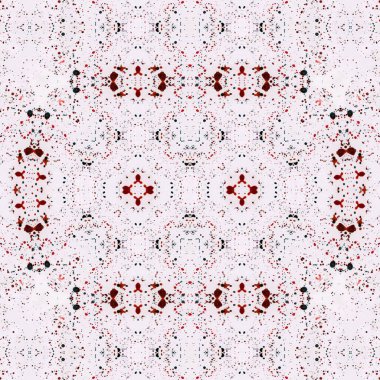 Kusursuz etnik düzen. Soyut retro arka plan. Kusursuz bir doku. Simetrik arkaplan. Sanat dokusu